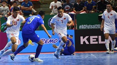 ĐT futsal Việt Nam đụng ĐT futsal Thái Lan và Malaysia ở giải futsal Đông Nam Á 2024 